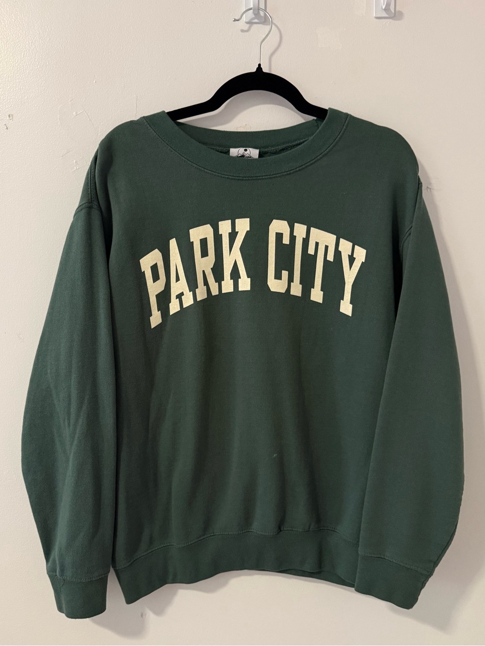 Park City Utah Retro Mountain Graphic Crewneck Sweatshirt Oversized